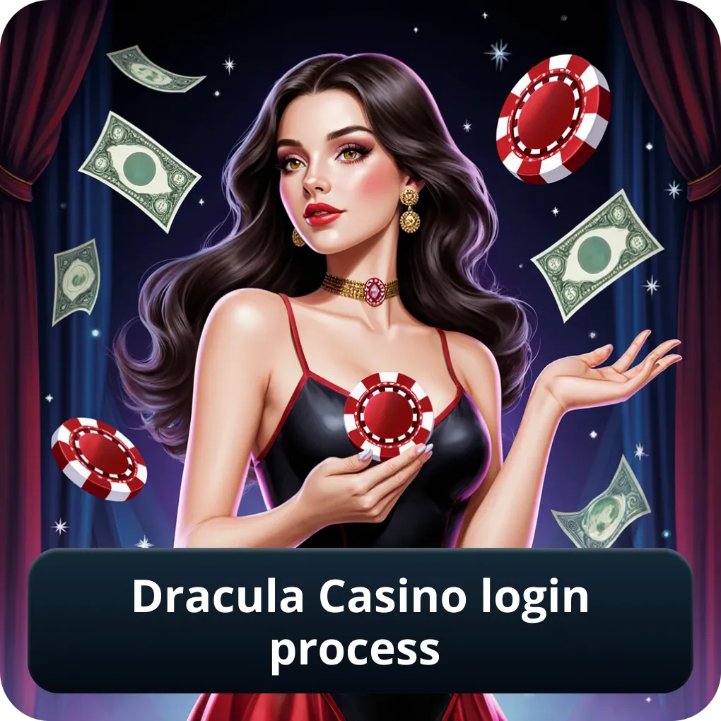 Dracula Casino login process