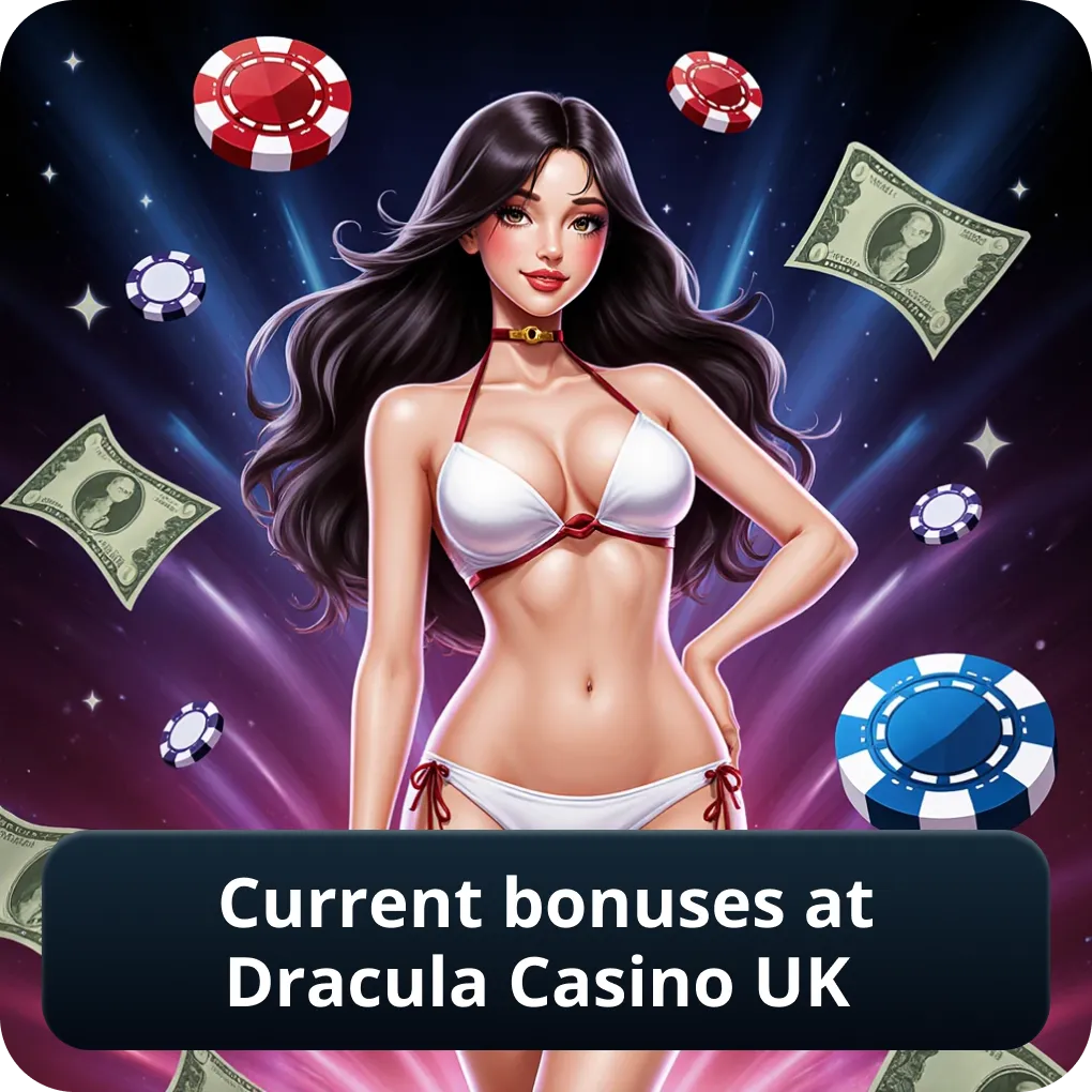 Current bonuses at Dracula Casino UK