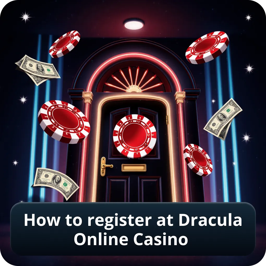 How to register at Dracula Online Casino